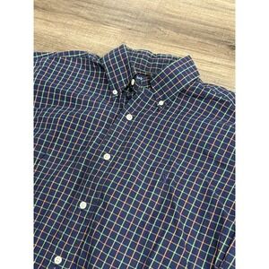 Ralph Lauren‎ Long Sleeve Button Down Men's Size Medium Plaid Cotton Blake